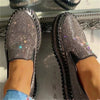 נעלי סניקרס נשים משובצות אבני חן